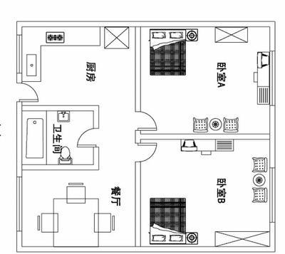 下沙窝户型图