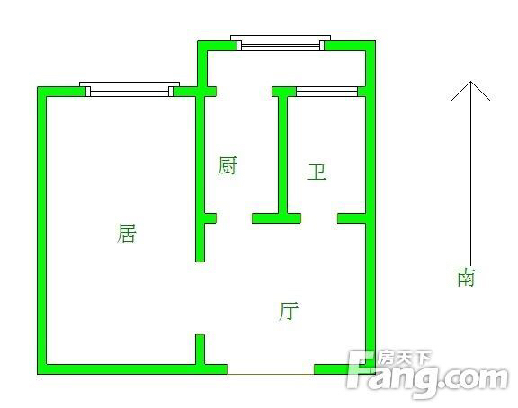 翠阜新村户型图