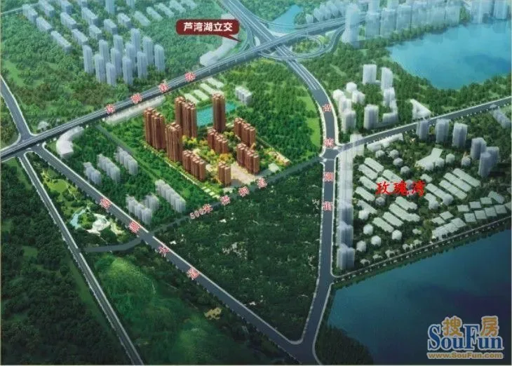 武汉芦湾湖图片