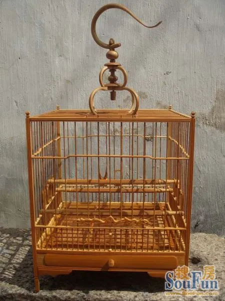 画眉鸟竹笼,金青,绣眼相思鸟八哥鹩哥不锈钢鸟笼
