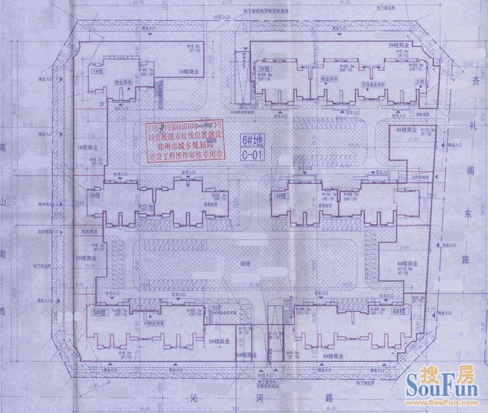 (官方资料)升龙城一期六号院,二期八号院规划平面图