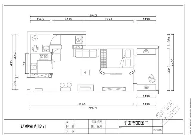 先看一下平面图和立体设计图吧
