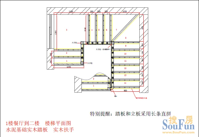 别墅实木楼梯设计,惊艳时尚的家居美景