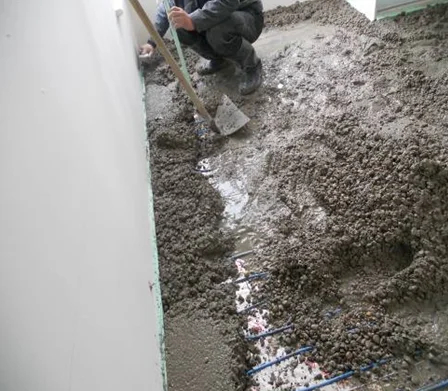 (图4:豆石水泥回填层)