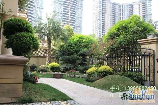 成都别墅花园/私家花园/屋顶花园/小区绿化/别墅园林景观设计施工