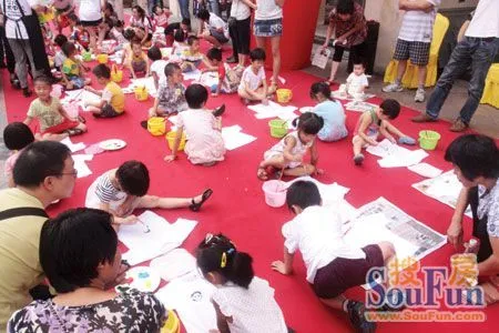 陪孩子过"六一" 力高国际城"亲子t恤diy创意绘画秀"活动报名