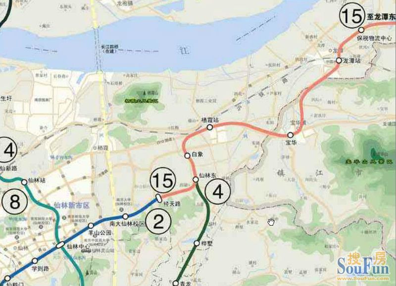 【重大利好】宁扬城际,地铁15号线15年开建18年通车!仙林湖三地铁时