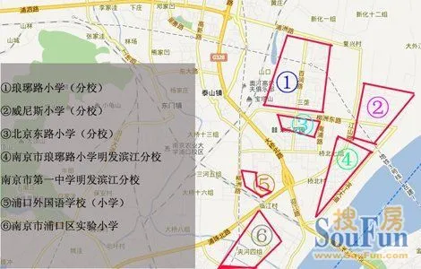 南京市2015学区划分