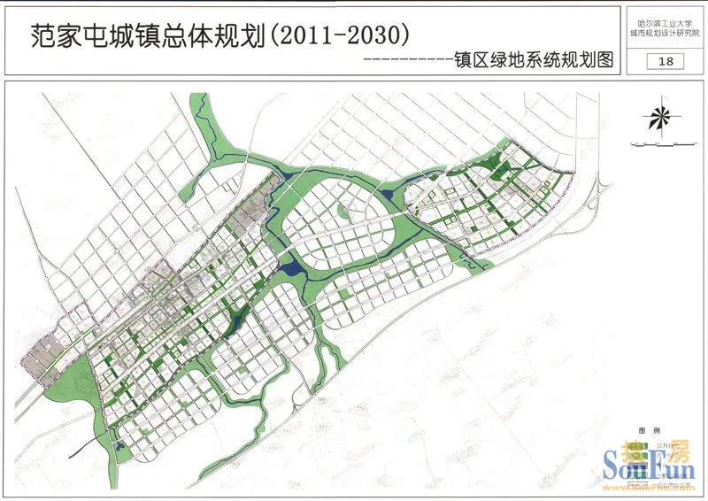 2011-2030范家屯镇规划图片