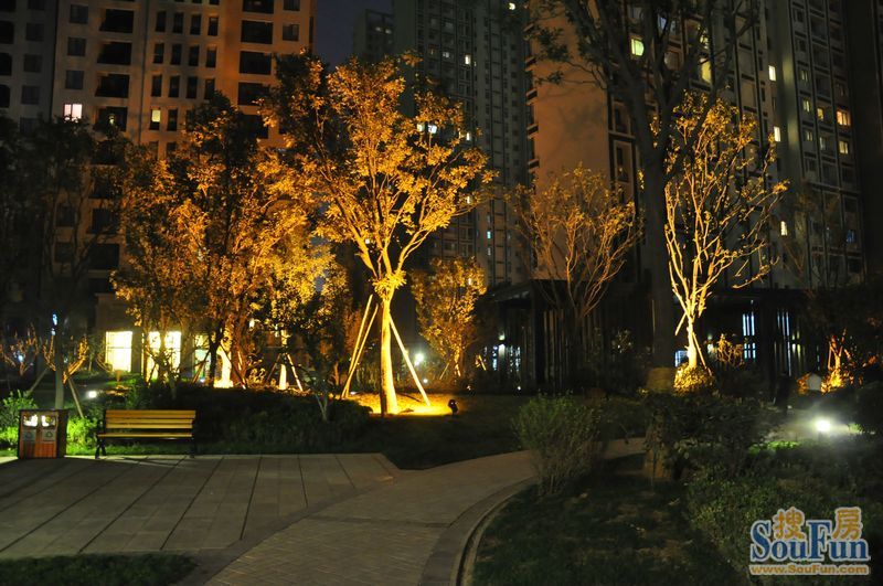 万科城小区景色&夜景