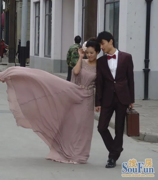 车墩拍婚纱照(2)