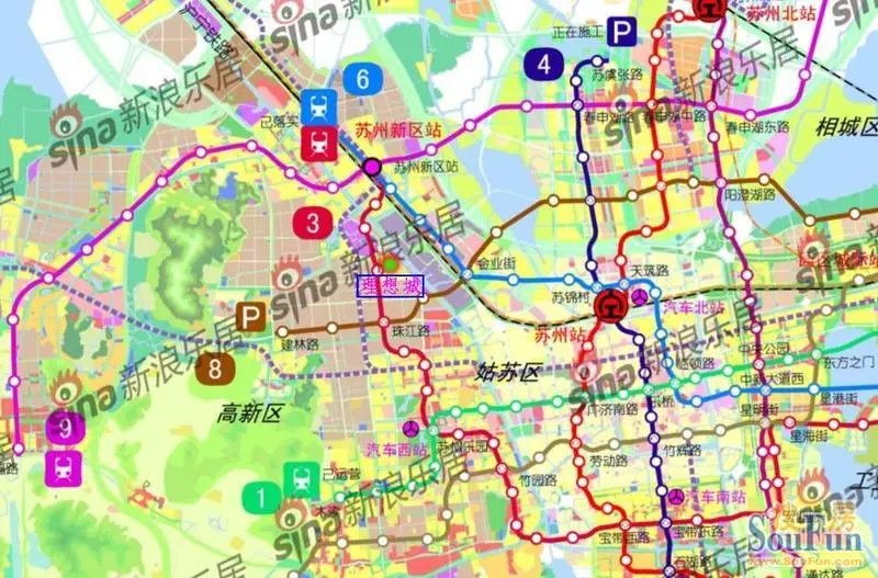 苏州地铁2035规划图2024,苏州地铁2024规划图 苏州市轨道交通2030年线网规划图