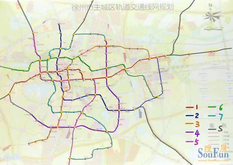 yy的徐州市轨道交通规划图图片