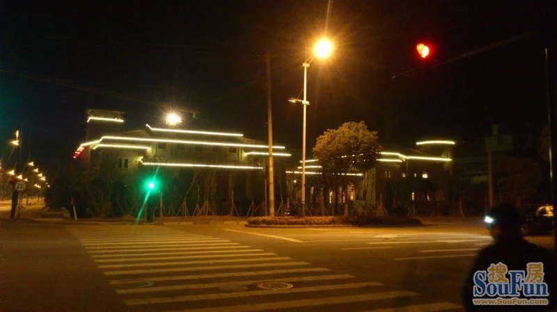 暴中交.南山美庐年前夜景 暴中交.南山美庐年前夜景