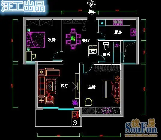 多花5万买来的经验：这样设计两房设计方案，至少多出8m³隐形收纳