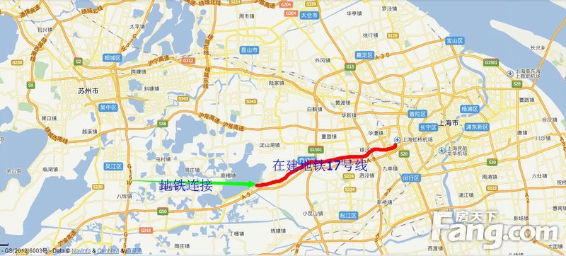吴江将接轨上海地铁17号线,房价可能大涨图片