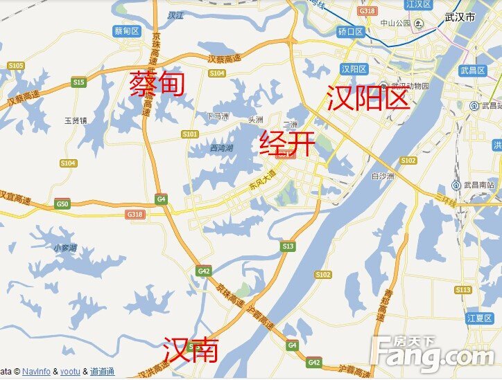 【楼市地图】大武汉区域解读第1篇——大汉阳-来自武汉买房