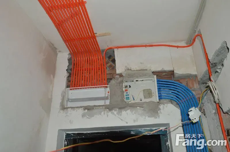 套内70两室一厅这样走线可以不