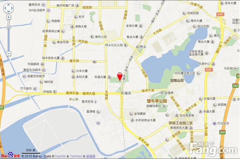 深圳同泰时代中心区域交通