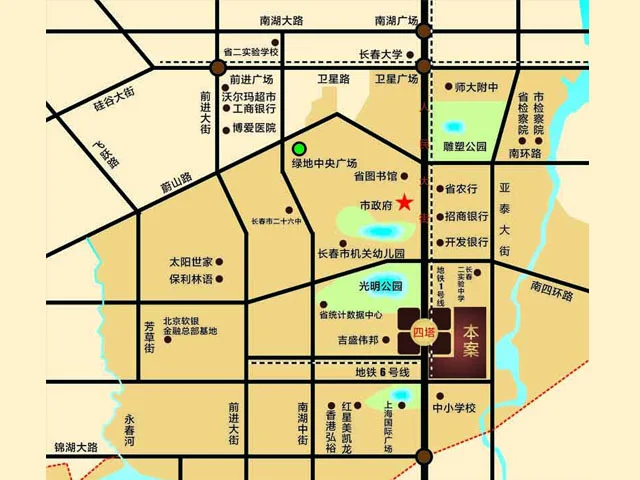 冠城国际区域交通介绍