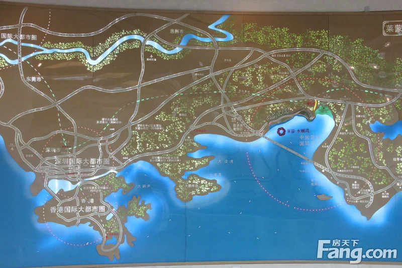 惠州莱蒙水榭湾区域交通