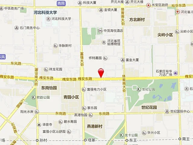 石家庄怀特商业广场区域交通