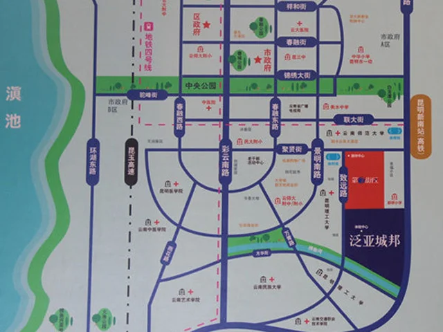泛亚城邦区域交通介绍