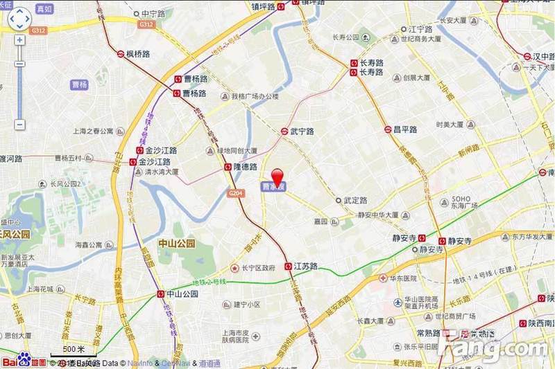 上海金融街静安中心区域交通介绍