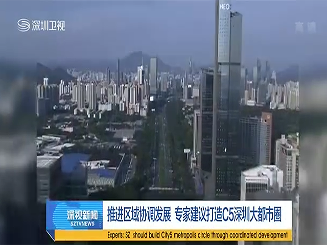 推进区域协调发展 专家建议打造C5深圳大都市圈