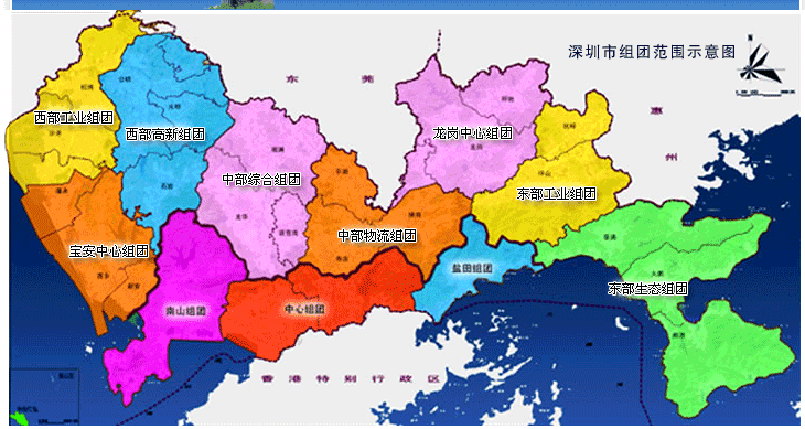 龙岗中心城pk宝安中心区