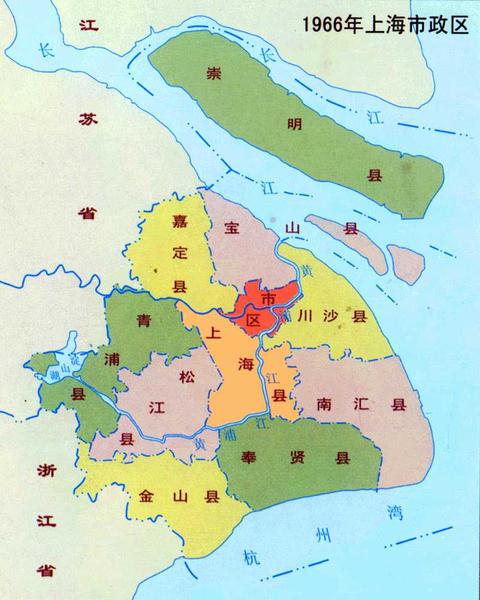 对照老上海地图,看看你家当年属于什么区的?建议先看1948年,1952年