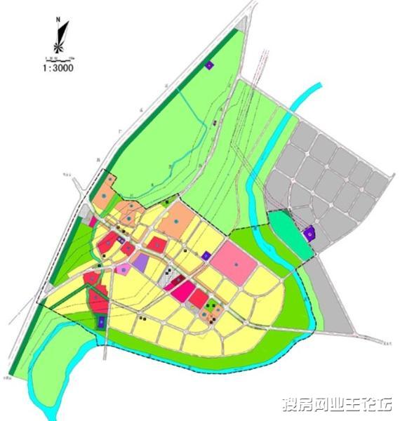 成都南部双流6个镇的规划图