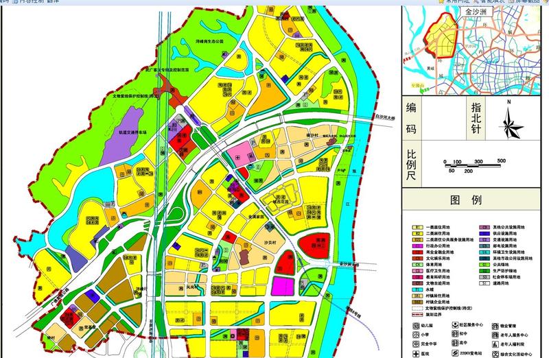 转:广州市规划局对金沙洲的最新规划(很新鲜哦!