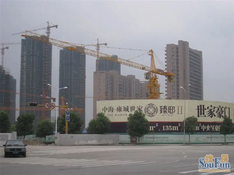 中海雍城世家最新实景图