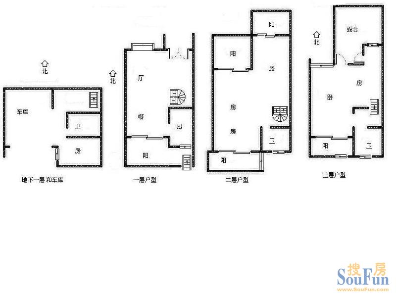 190方排屋户型图