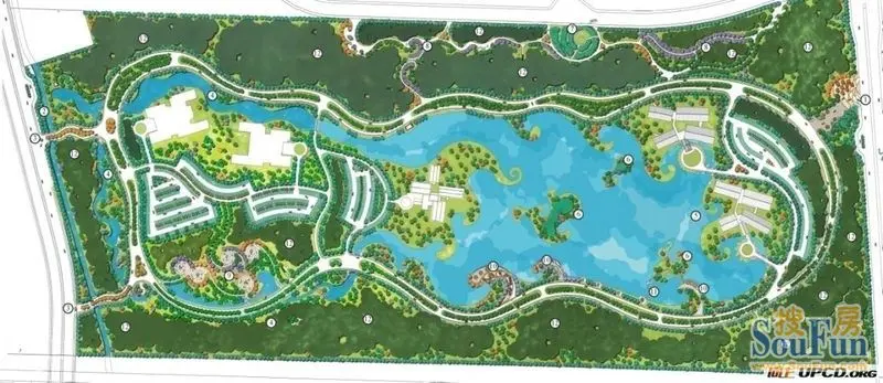 成都公园平面图
