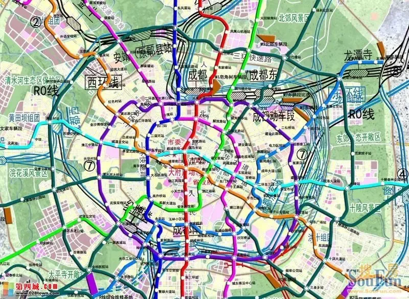 成都地铁7号线图片