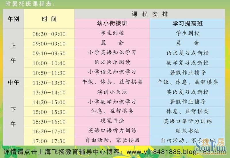 飞扬教育暑托班招募进行中,帮助您解决暑假孩子学习与