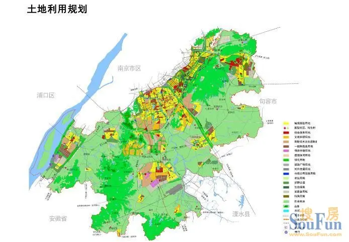 江宁未来20年江宁总体规划出炉!