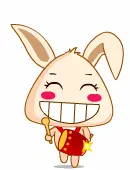 可爱小白兔1