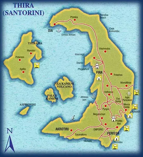 【希腊】世界上最美丽的小岛santorini,无与伦比的魅力