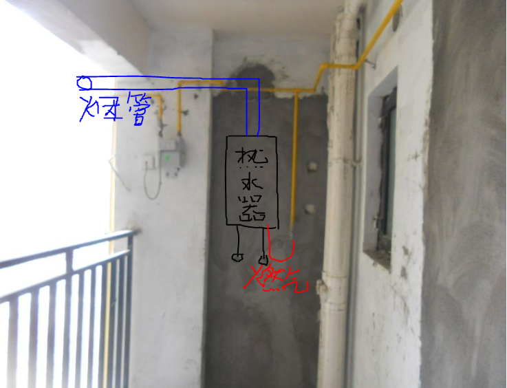 燃气热水器的排烟管里天然气管的距离有要求没有?