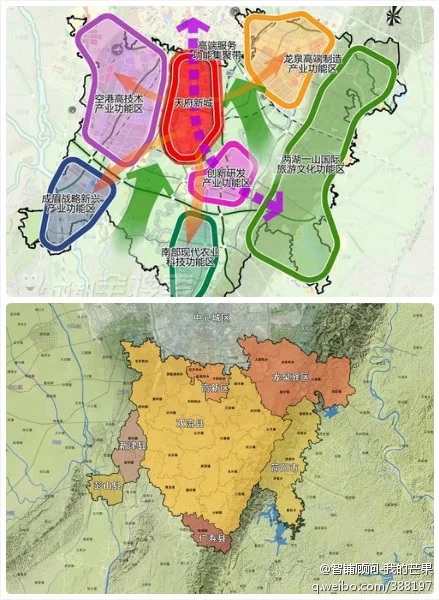 眉山的部分区域,再造一个总面积1578平方公里的产业新城