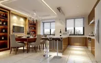 蒂梵尼TOWN_三居室_190.00平方米-装修效果图