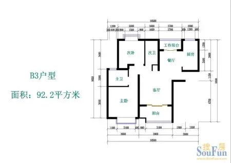 【装修参考】bd各房型尺寸图汇总-盛世宝邸业主论坛