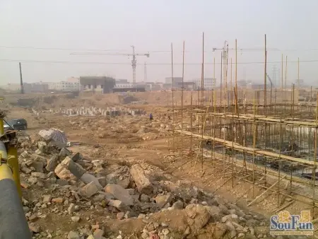 过完年的工地图片